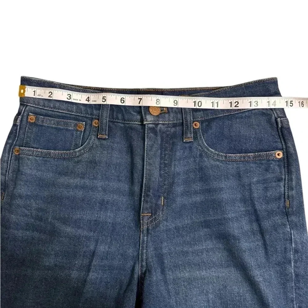 J.Crew Jeans Mens 26 Blue Essential Straight Medium Wash - Picture 4 of 8